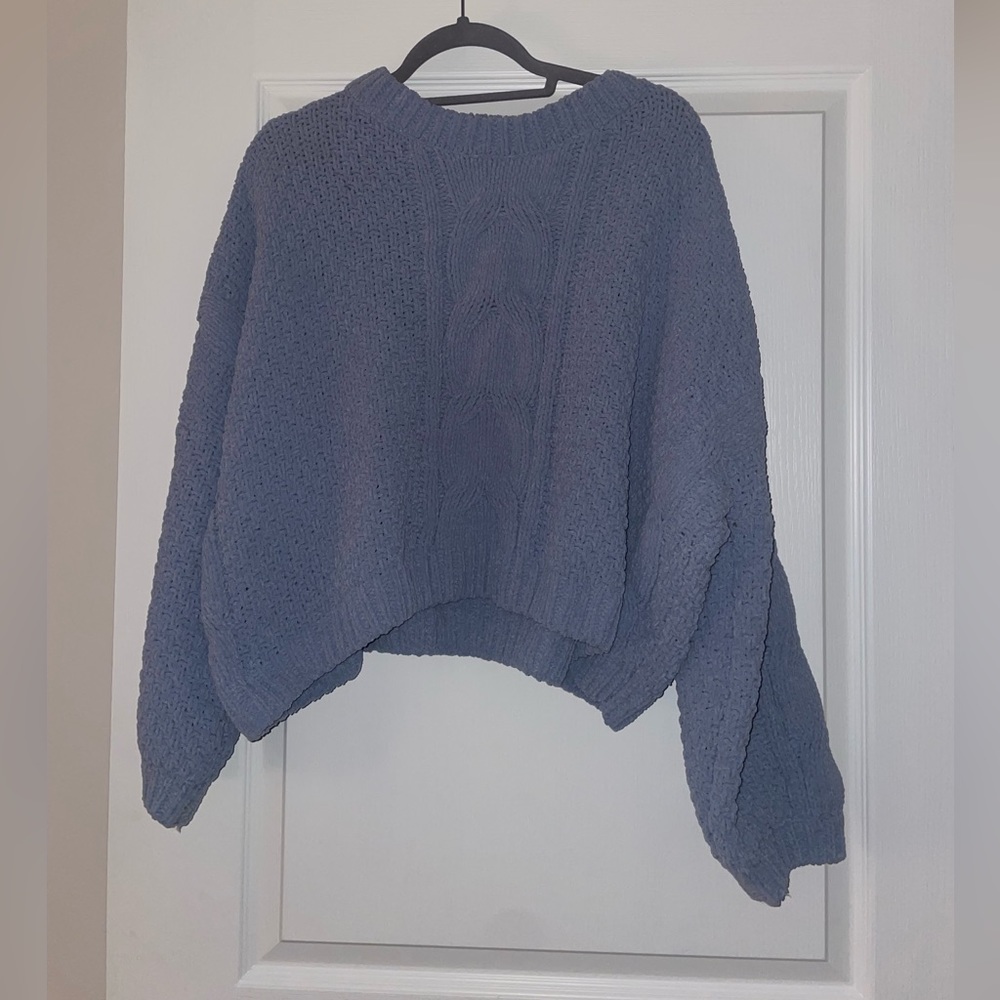 Sadie and Sage Blue Sweater